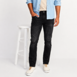 Ash black denim pant for men CODE-A089