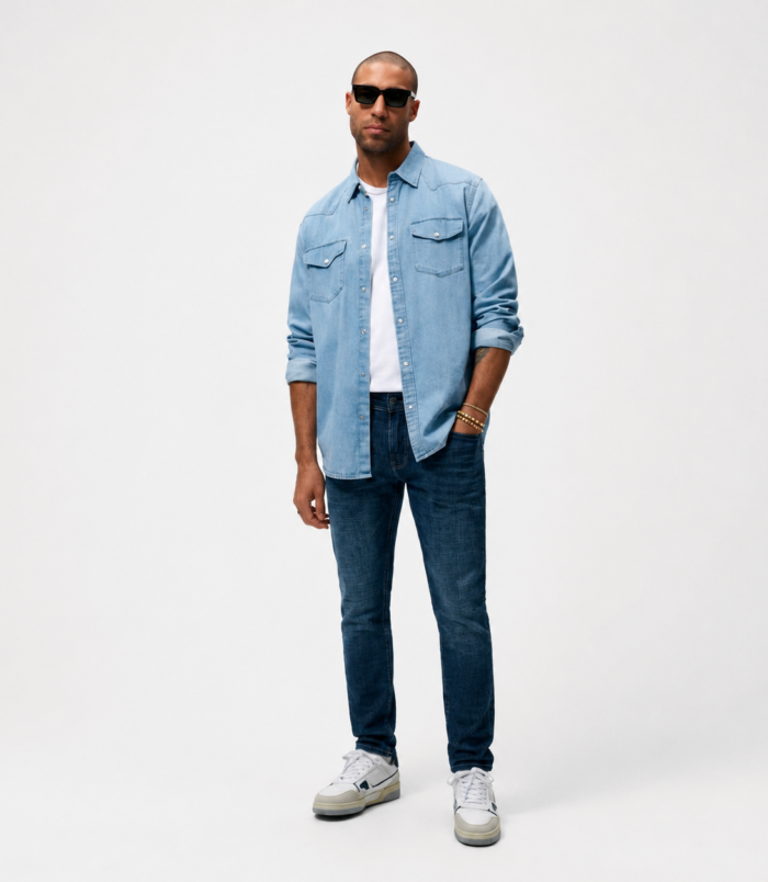 G088 Luxury fit denim pant for men CODE-G088