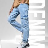 Premium Sky Baggy Denim BD
