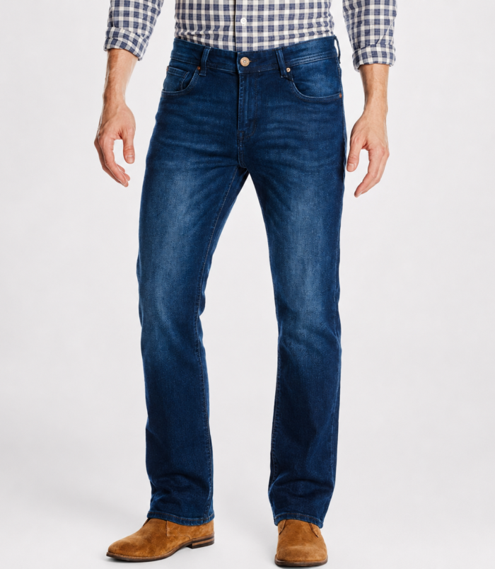o111 Heritage blue slim fit denim pant for men CODE-0111