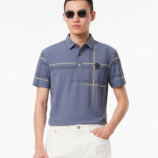 Luxury Chinese fabric polo