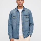 Classic Washed Denim Overshirt